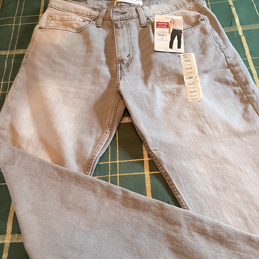 Mens Levi’s Signature Slim